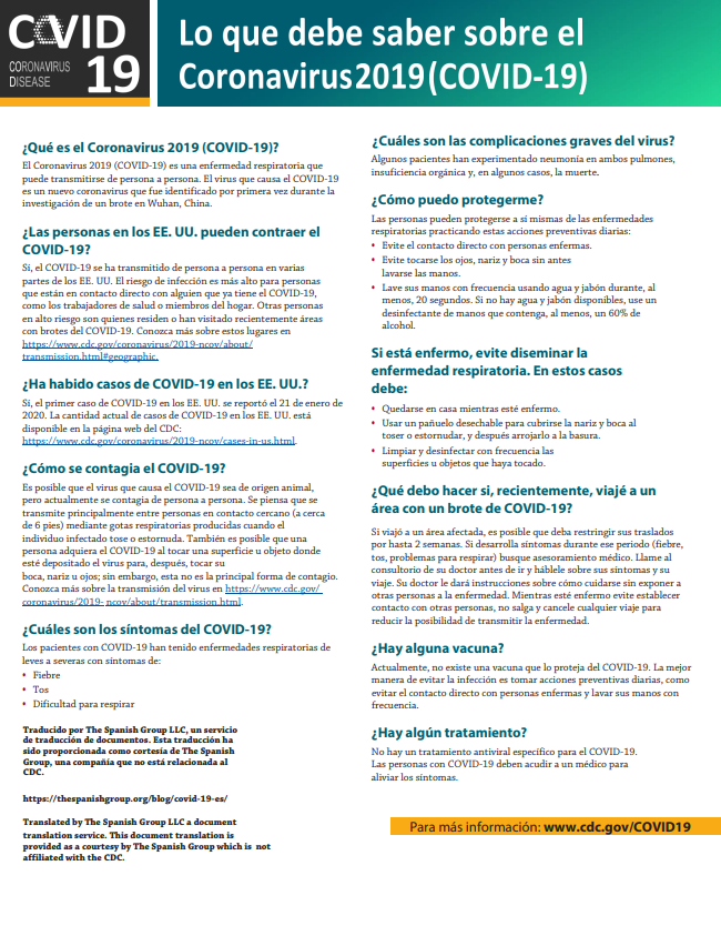 Coronavirus Disease