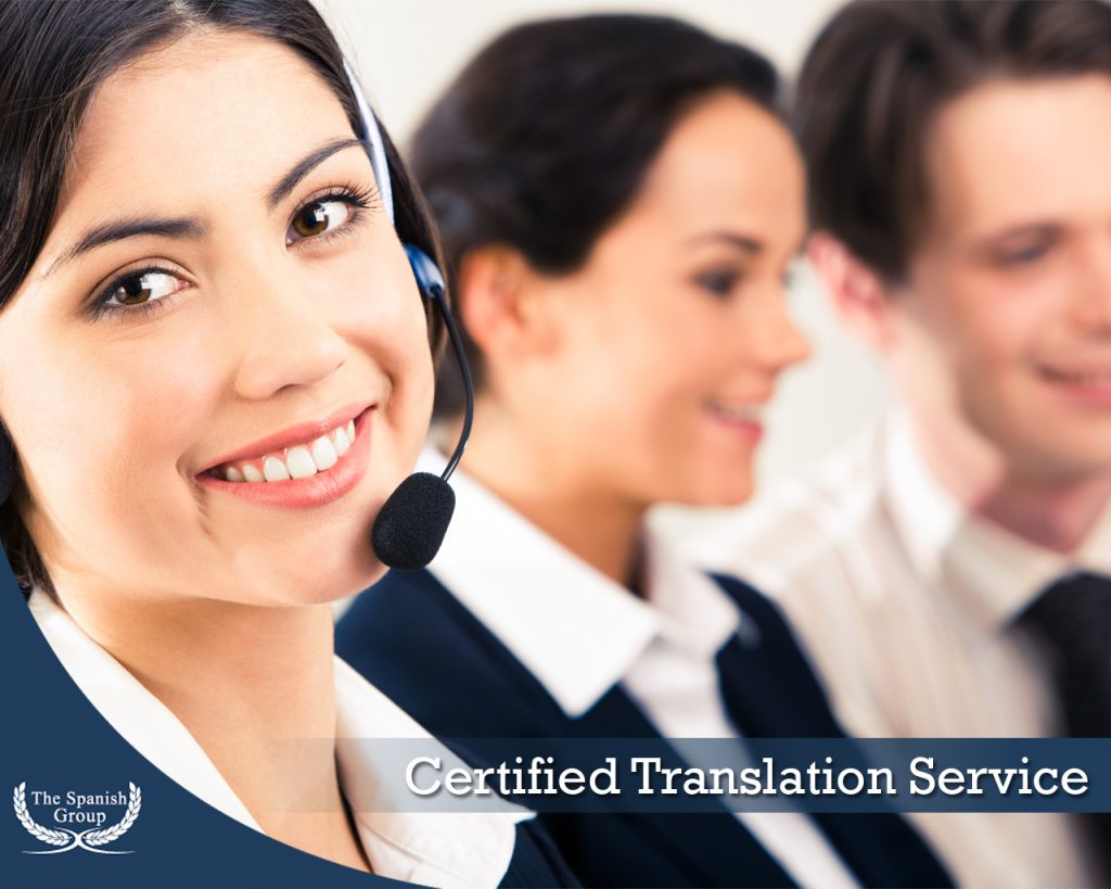 Certified Translation Service